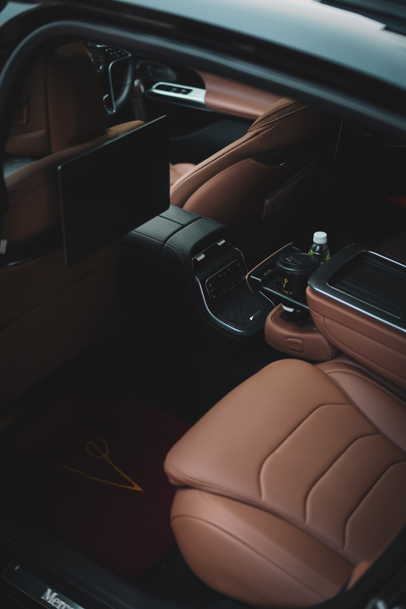 Luxury rear seat interior with Velvet detail